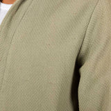 Large 1950s Men's Cardigan Jacket Olive
