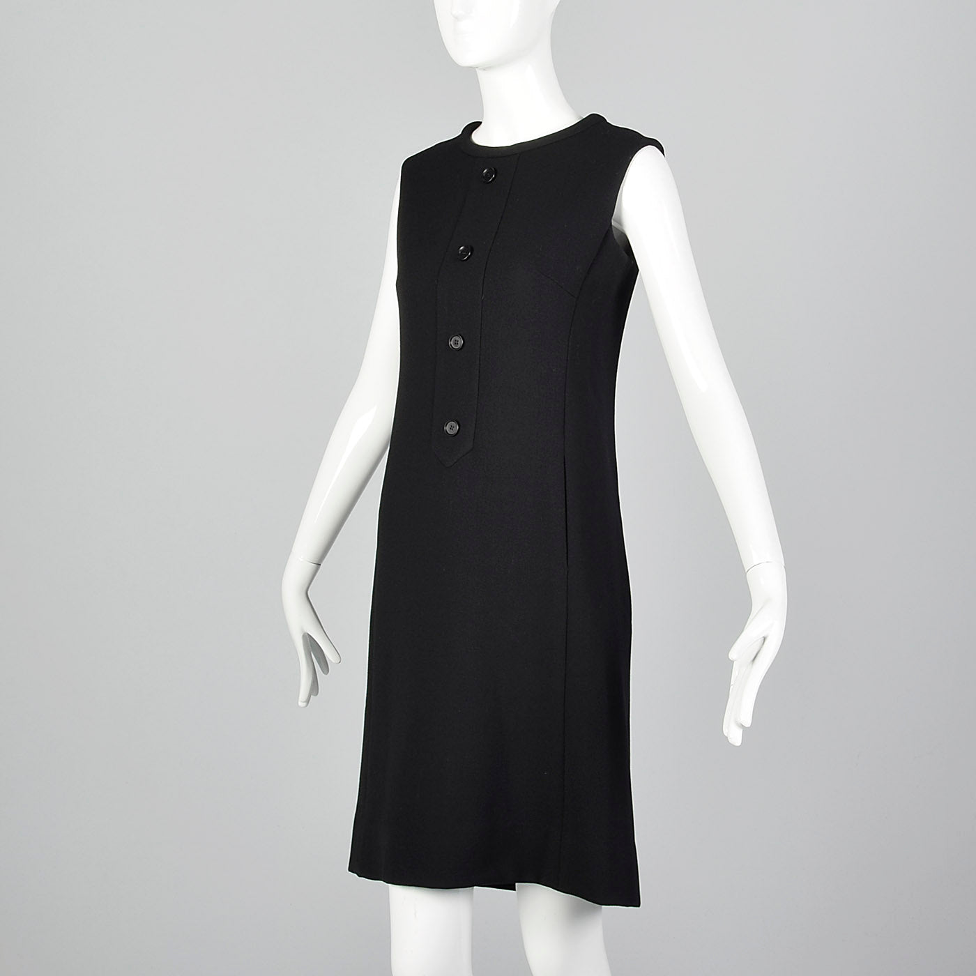 1960s Black Dress and Jacket Set