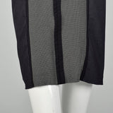 2010s Medium Nicole Miller Artelier Dress Structural Zip Front BodyCon