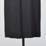 1950s Black Pencil Dress with Pussybow