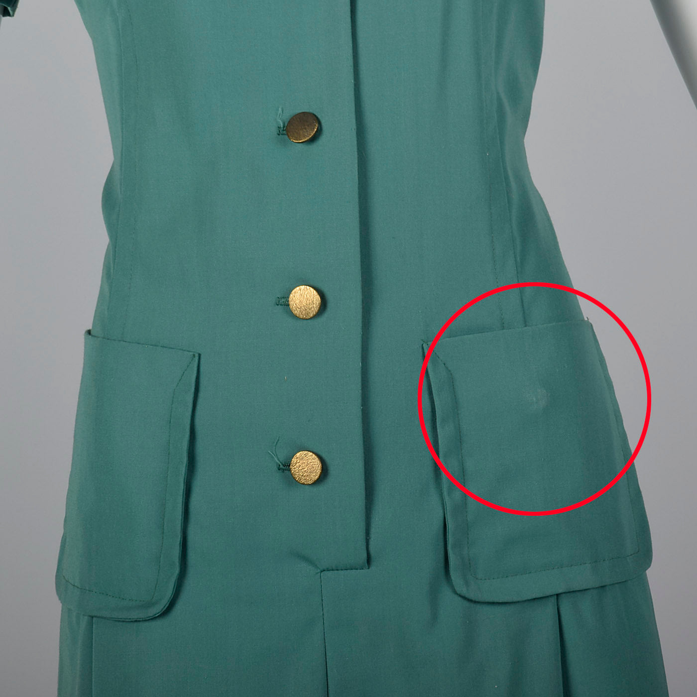 1960s Official Girl Scout Leader Uniform Dress