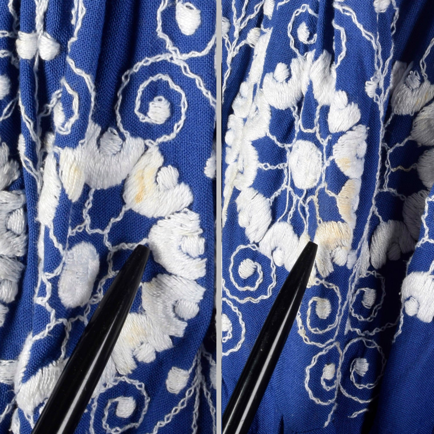 Unbranded 50s Blue Dress W/ Circle Skirt