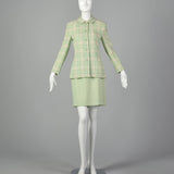 Small Oscar de la Renta 1980s Skirt Suit