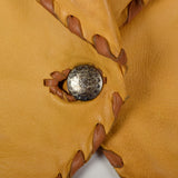 XS North Beach Leather 1990s Leather Vest