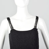 1990s Armani Collezioni Black Tank Top