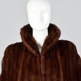 1950s Mink Fur Stole with Whole Body Mink Wrap