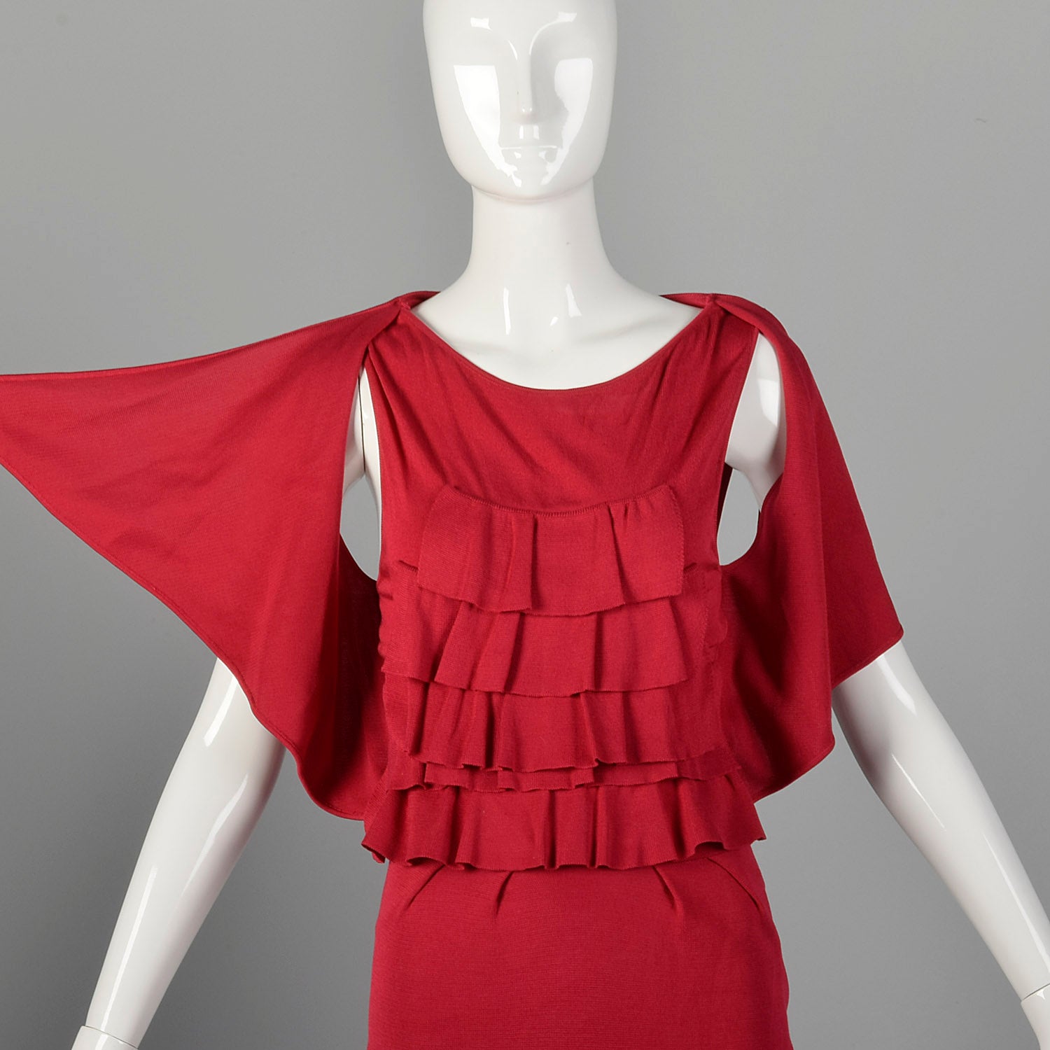 XS-Small Giambattista Valli Magenta Knit Dress Style & Salvage XS-Small Giambattista Valli Magenta Knit Dress Style & Salvage