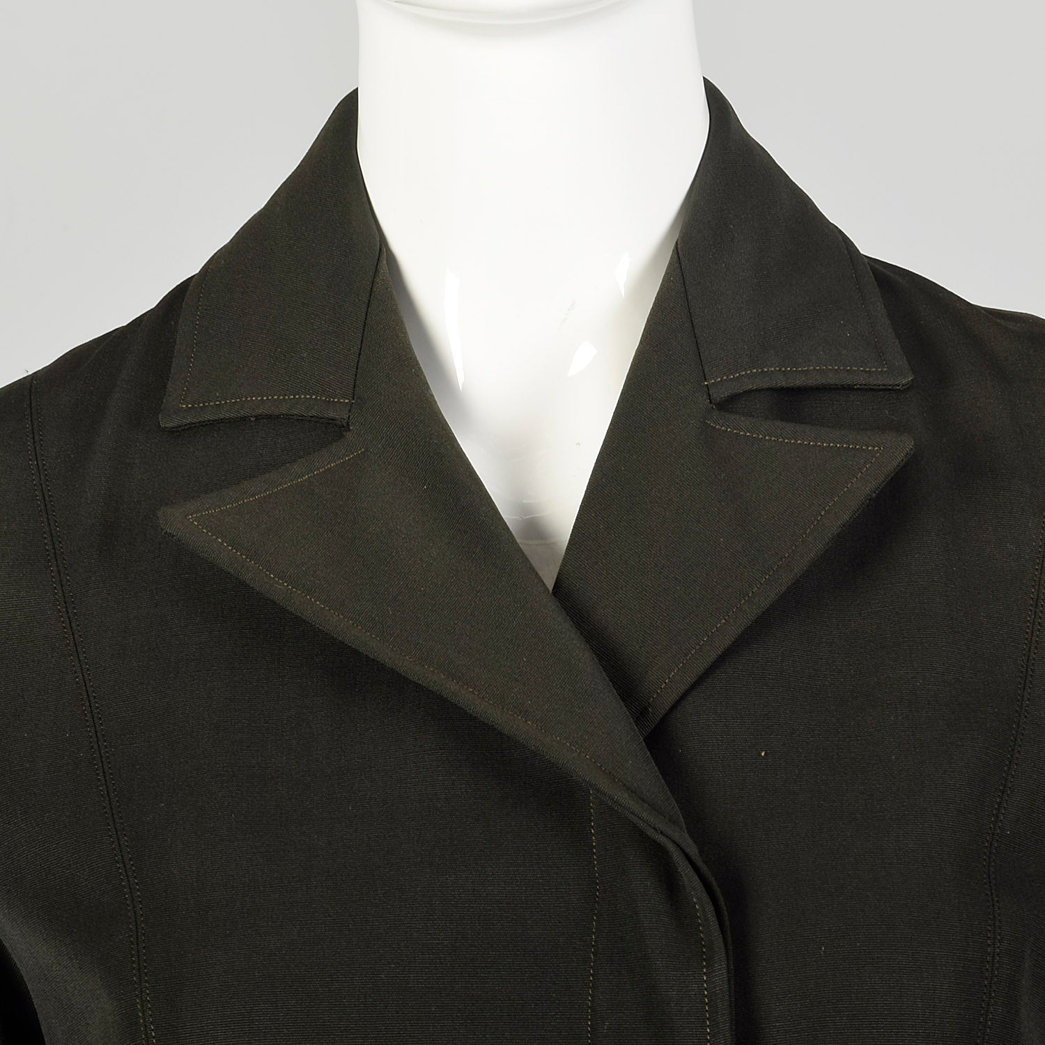 XXS 1880s Wearable Victorian Jacket Dark Green Hourglass Shape Wasp Waist Mutton Sleeves