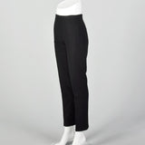 XXS 1960s Black Cigarette Pants