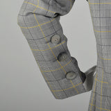 Medium Givenchy Three Piece Plaid Skirt Pant Blazer Suit