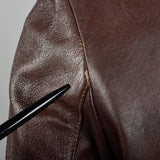 1970s Oxblood Leather Jacket