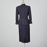 Small Lilli Ann 1950s Skirt Suit in Atomic Fleck