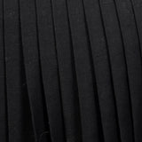 Small 1960s Black Pleated Micro Mini Skirt