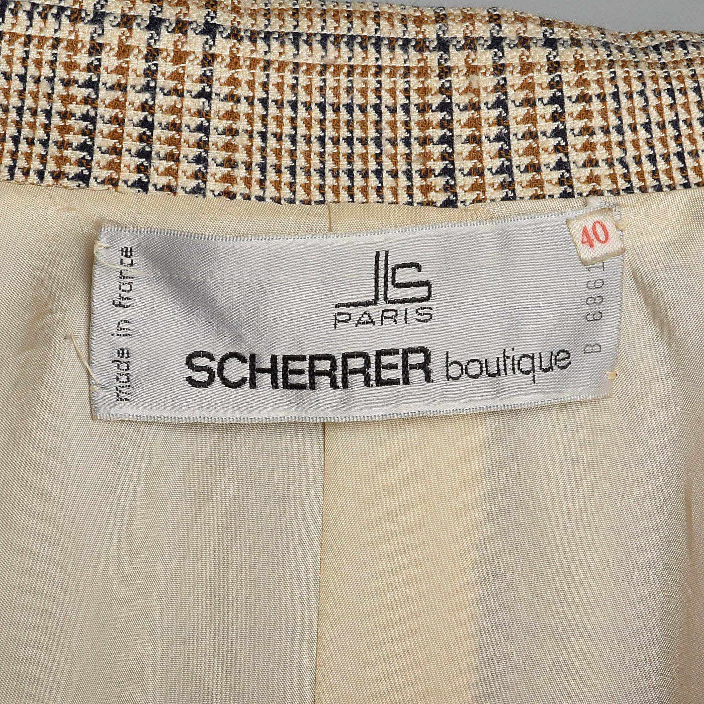 1990s Jean Louis Scherrer Trench Coat and Pants Set