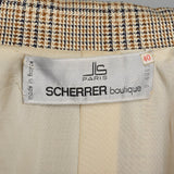 1990s Jean Louis Scherrer Trench Coat and Pants Set
