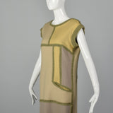 XS 1960s Patchwork Dress