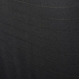 Medium 1940s Black Skirt Pleated Rayon Crepe