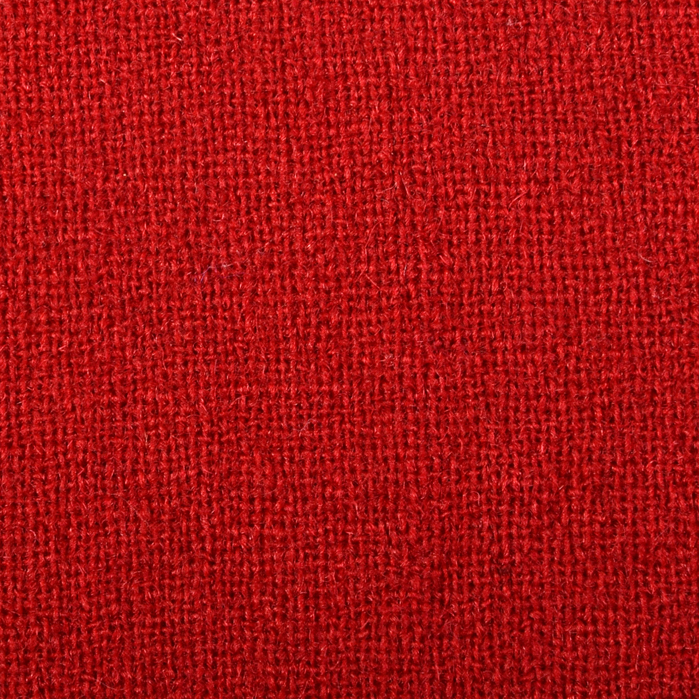 1950s Red Wool Dress with Satin Collar