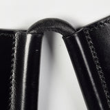 1980s Helmut Lang Black Leather Belt