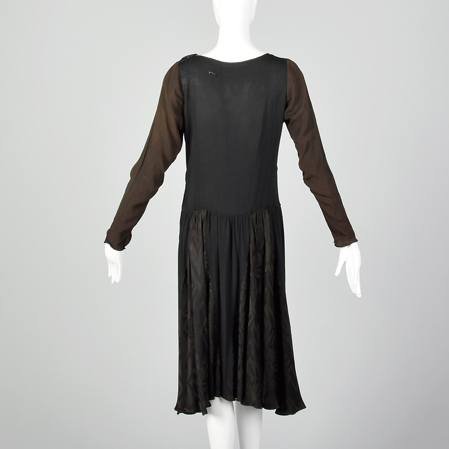 1920s XS Deco Day Dress