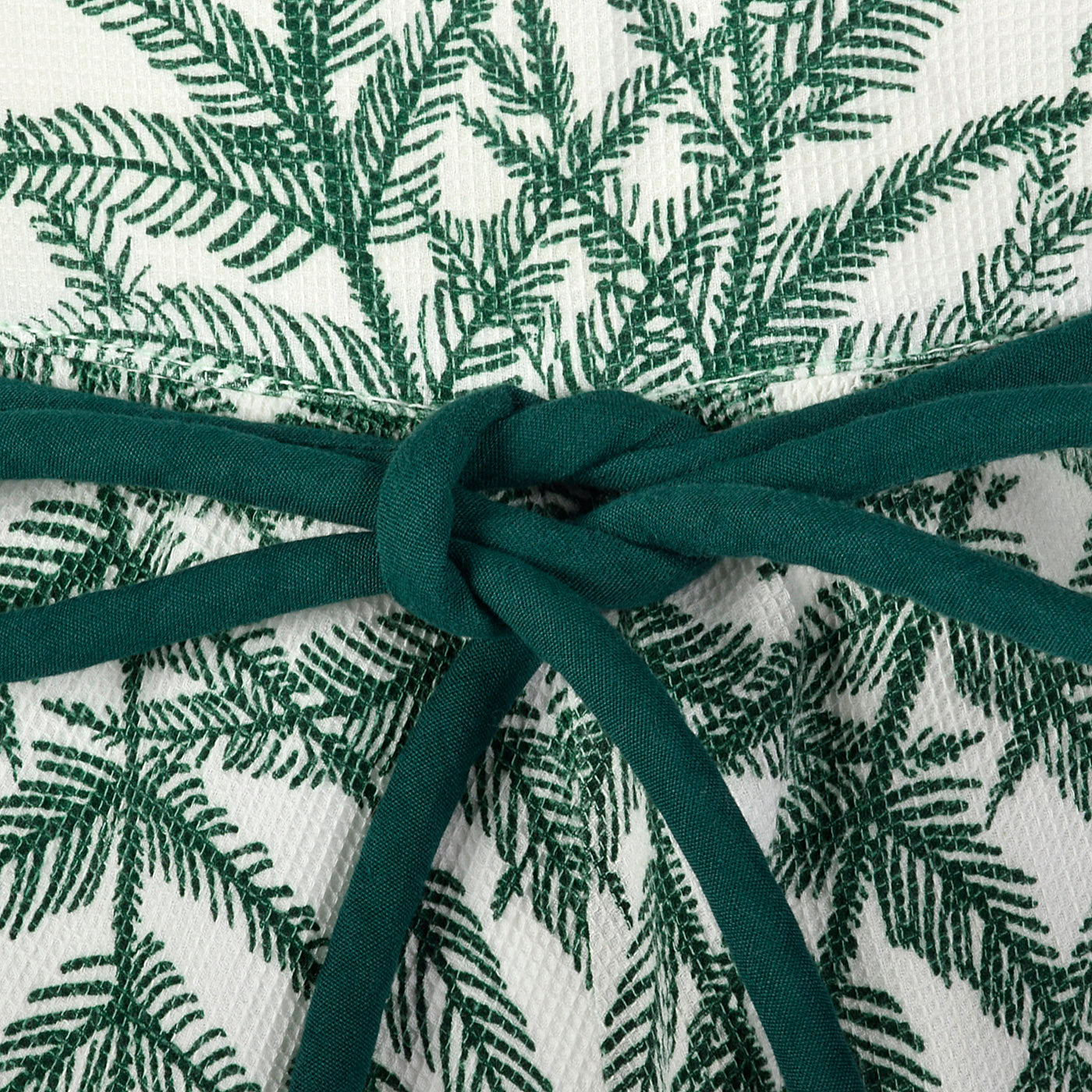 1950s Novelty Fern Dress