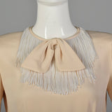 1969 André Laug for Audrey Hepburn Fringe Gown