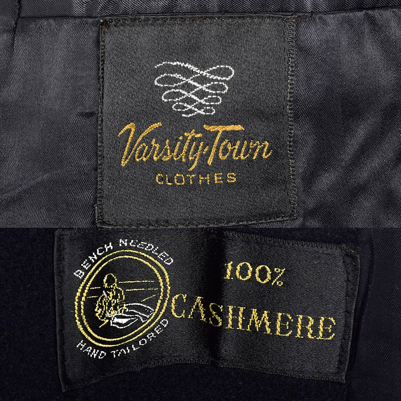 1960s Black Cashmere Jacket