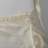 1930s White Slip Shorts with Lace Trim