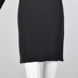 Pauline Trigere Late 1970s / Early 1980s Black Dress