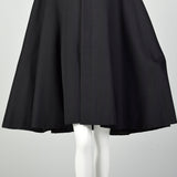 1900s Cape Winter Wool Black Outerwear