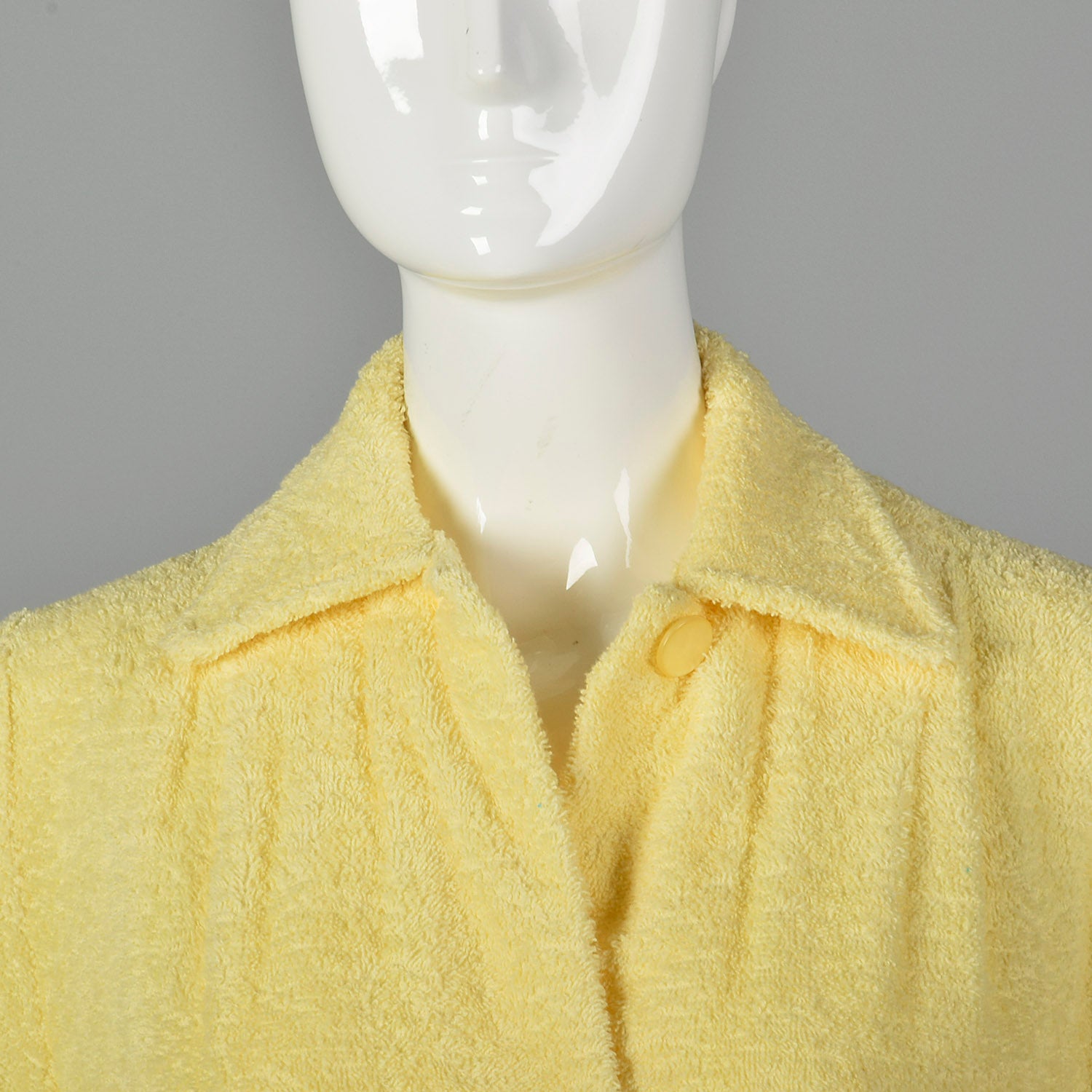 XS 1950s Terry Cloth Beach Shirt