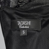 Small Tadashi Collection Dress Sexy Bodycon Silver Gunmetal Metallic Sleeveless