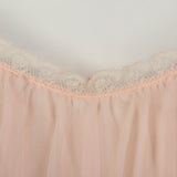 XXS 1950s Pink Chiffon Nightgown