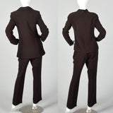 Medium Jacques Fath 1990s Brown Three Piece Suit