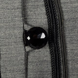 1950s Bonwit Teller Gray Fitted Blazer with Black Trim