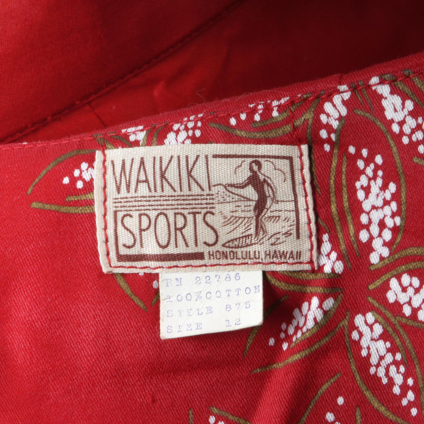 1950s Waikiki Sport Top and Pants Set