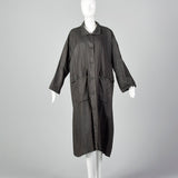 2000s Eskandar Gray Duster Coat