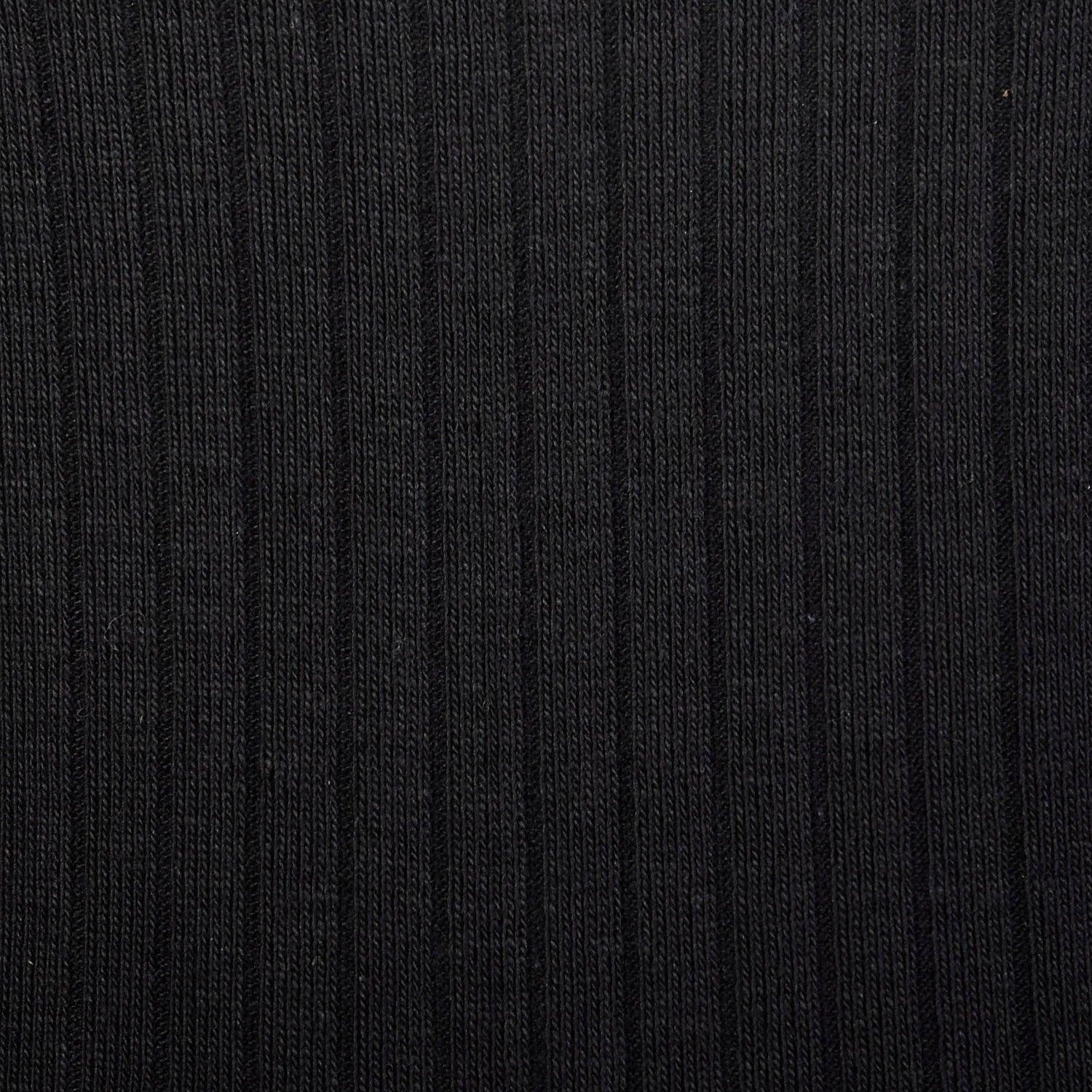 XXS 1960s Deadstock Black Ribbed Lightweight Long Sleeve Mock Turtleneck Shirt