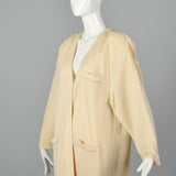 1990s Sonia Rykiel Cream Cardigan