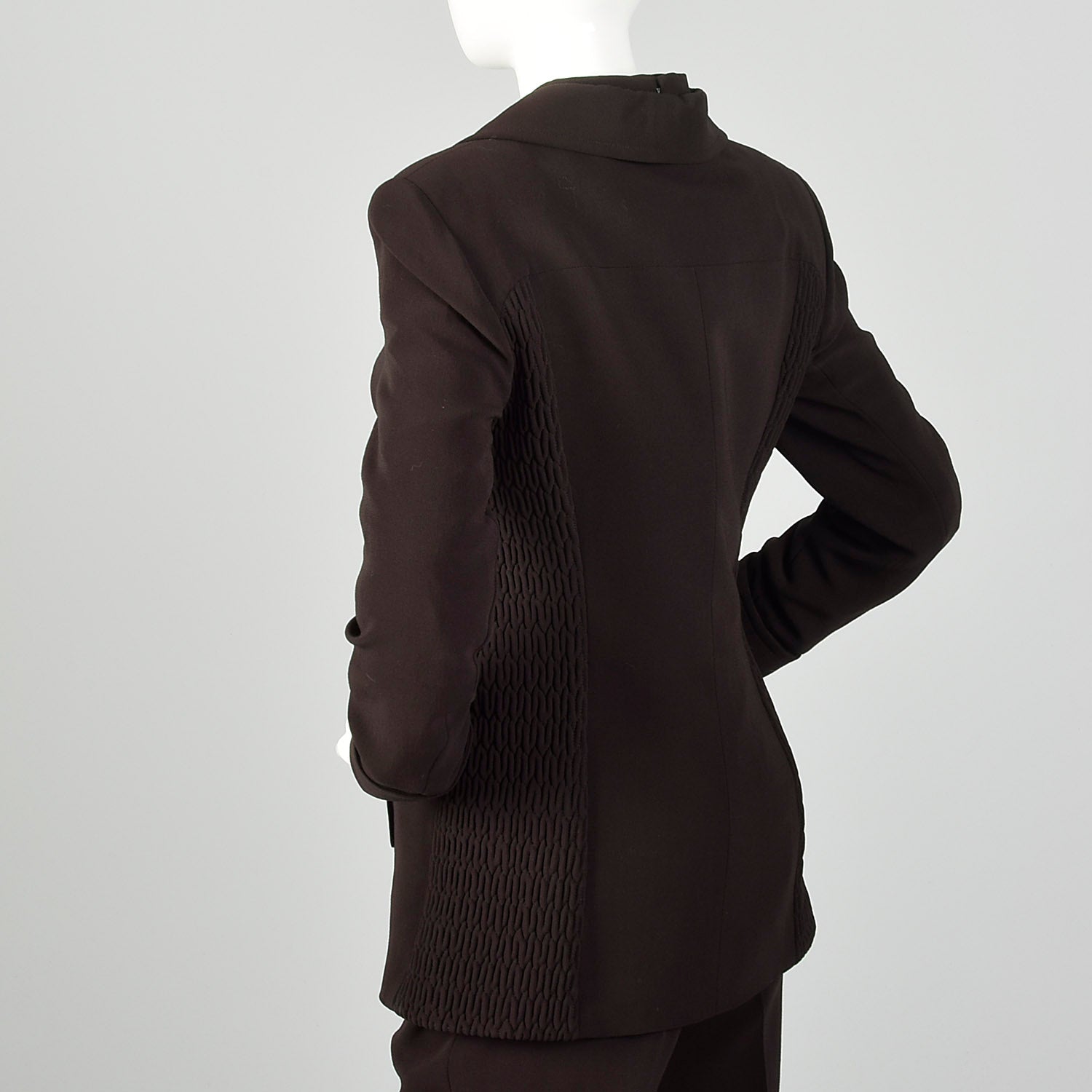 Medium Jacques Fath 1990s Brown Three Piece Suit