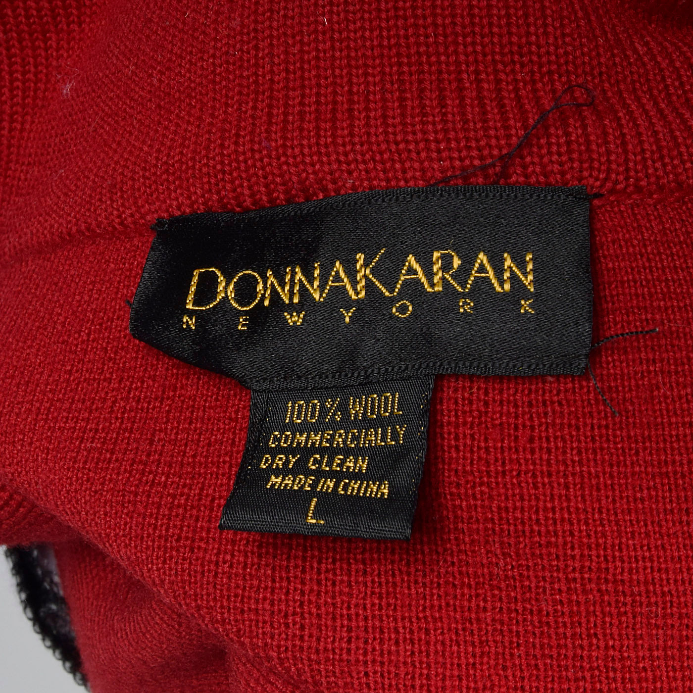 1980s Oversized Red Knit Cardigan