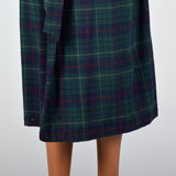 1990s Mens Pendleton Wool Plaid Robe