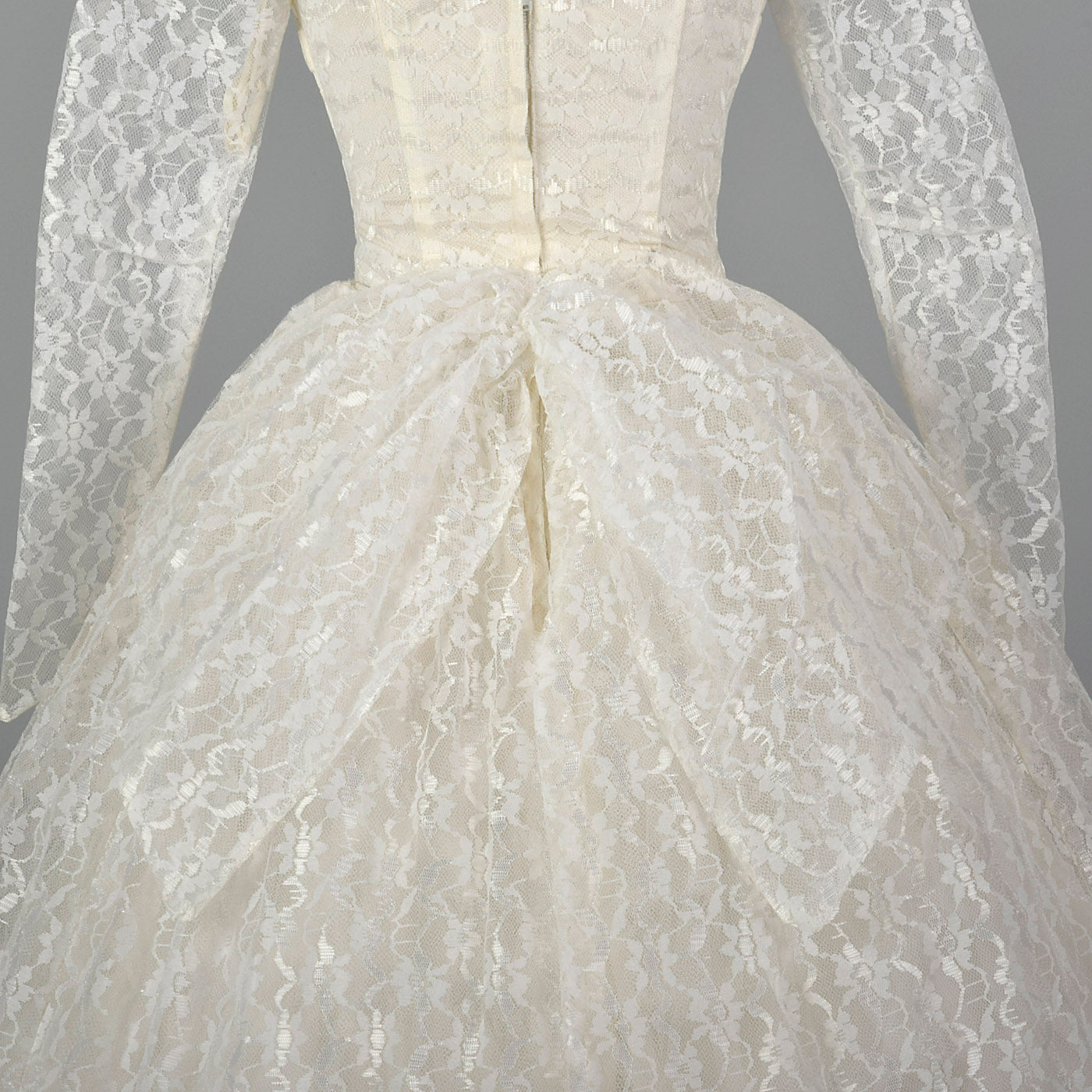 1950s White Lace Wedding Dress Style & Salvage 1950s White Lace Wedding Dress Style & Salvage