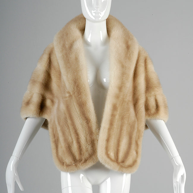 1950s Glamorous Aeolian Mink Stole