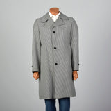 1970s Gray Year Round Overcoat