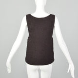 XS Fendi Brown Sweater Vest