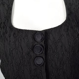 1980s Hollys Harp Black Jacket