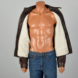 Medium Polo Ralph Lauren Brown Leather Jacket