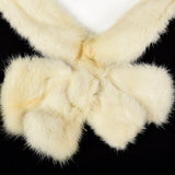 1930s Black Velvet Dress with Fur Collar