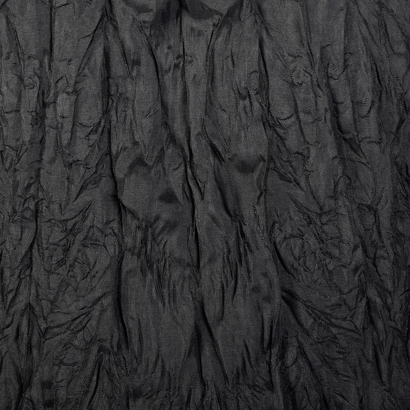 1990s Issey Miyake Black Textured Dress